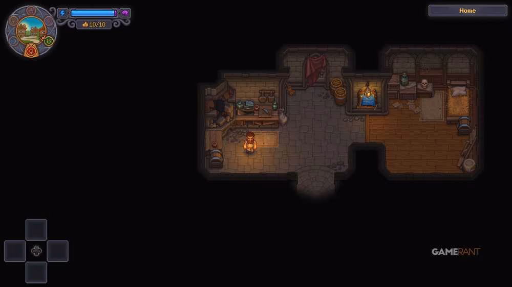 reparando a cozinha em Graveyard Keeper 2