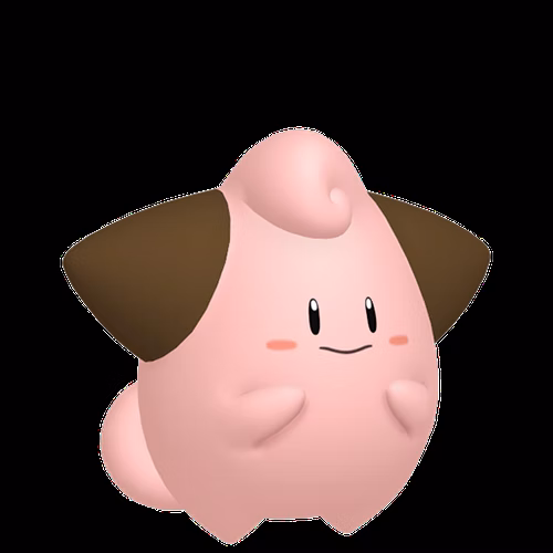 Sprite de Cleffa em Pok&eacute;mon Legends: Z-A