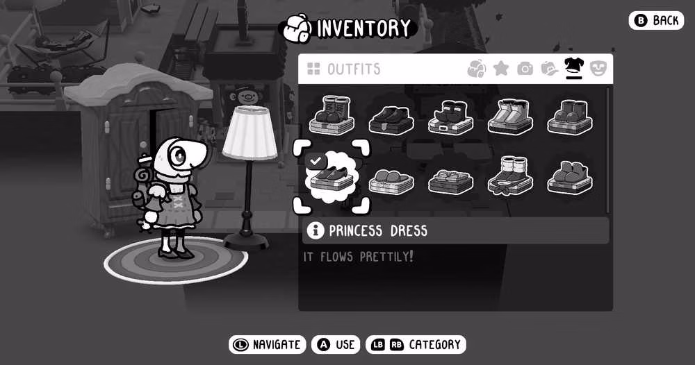 Vestido de princesa em Toem 2