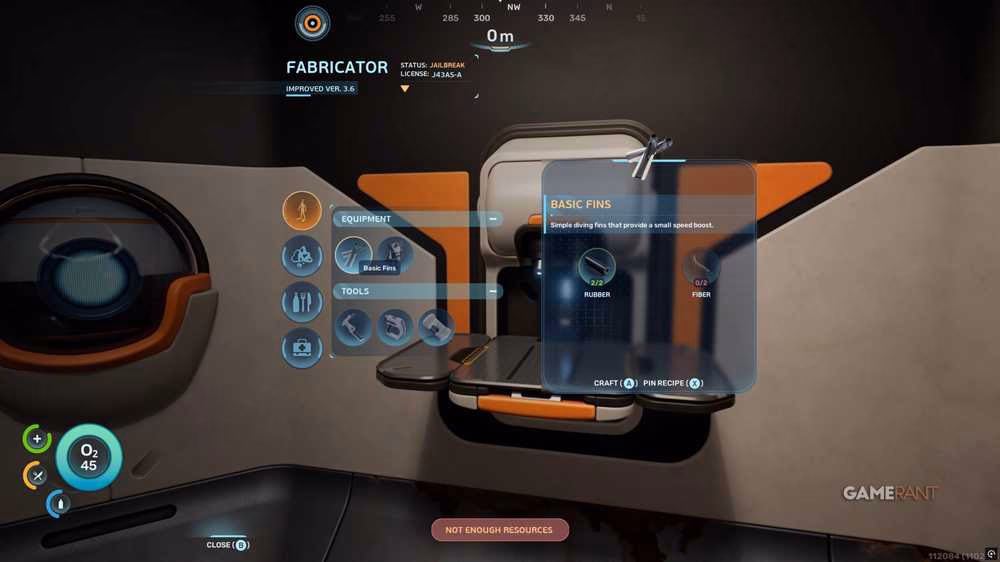 basic fins in subnautica 2