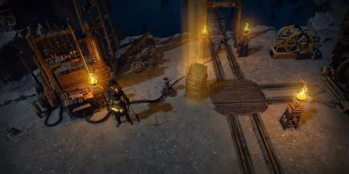 Path of Exile - Explorando a mina em busca de Sulfito