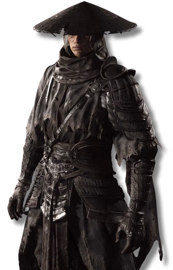 Traje Black Scarf (Fugitive) de Phantom Blade Zero