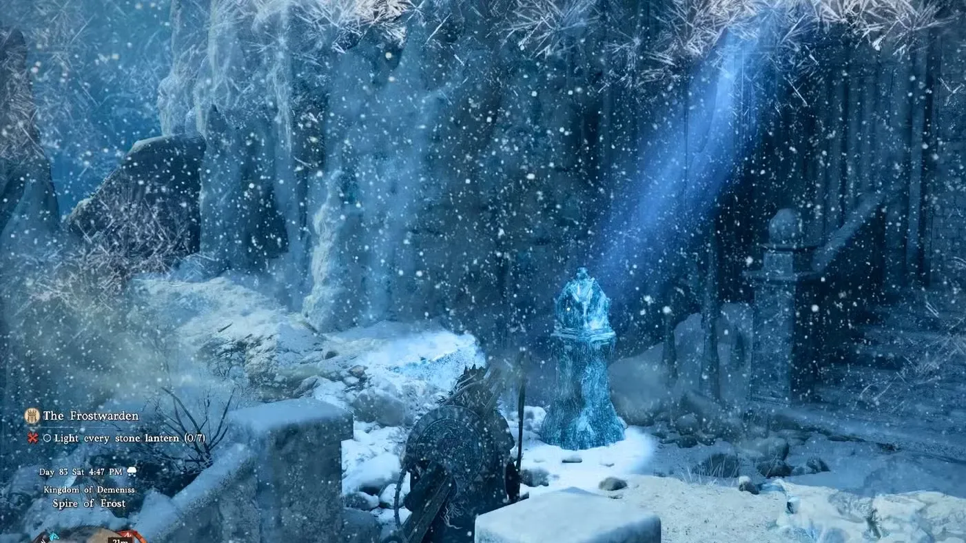 The Frostwarden Quest Guide in Crimson Desert (Spire of Frost)